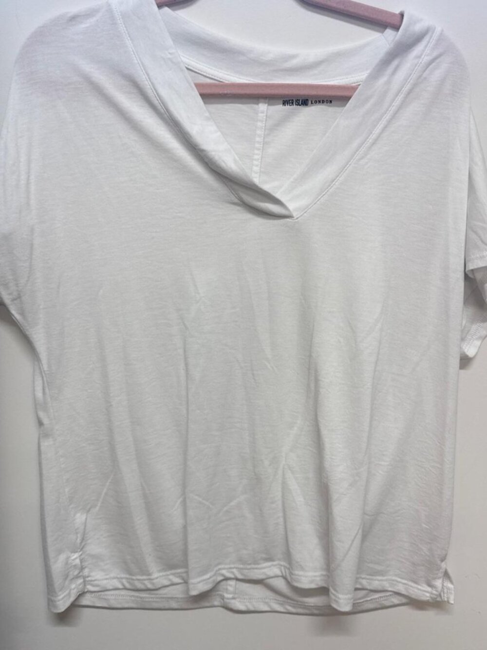 River Island Women's White T-shirt